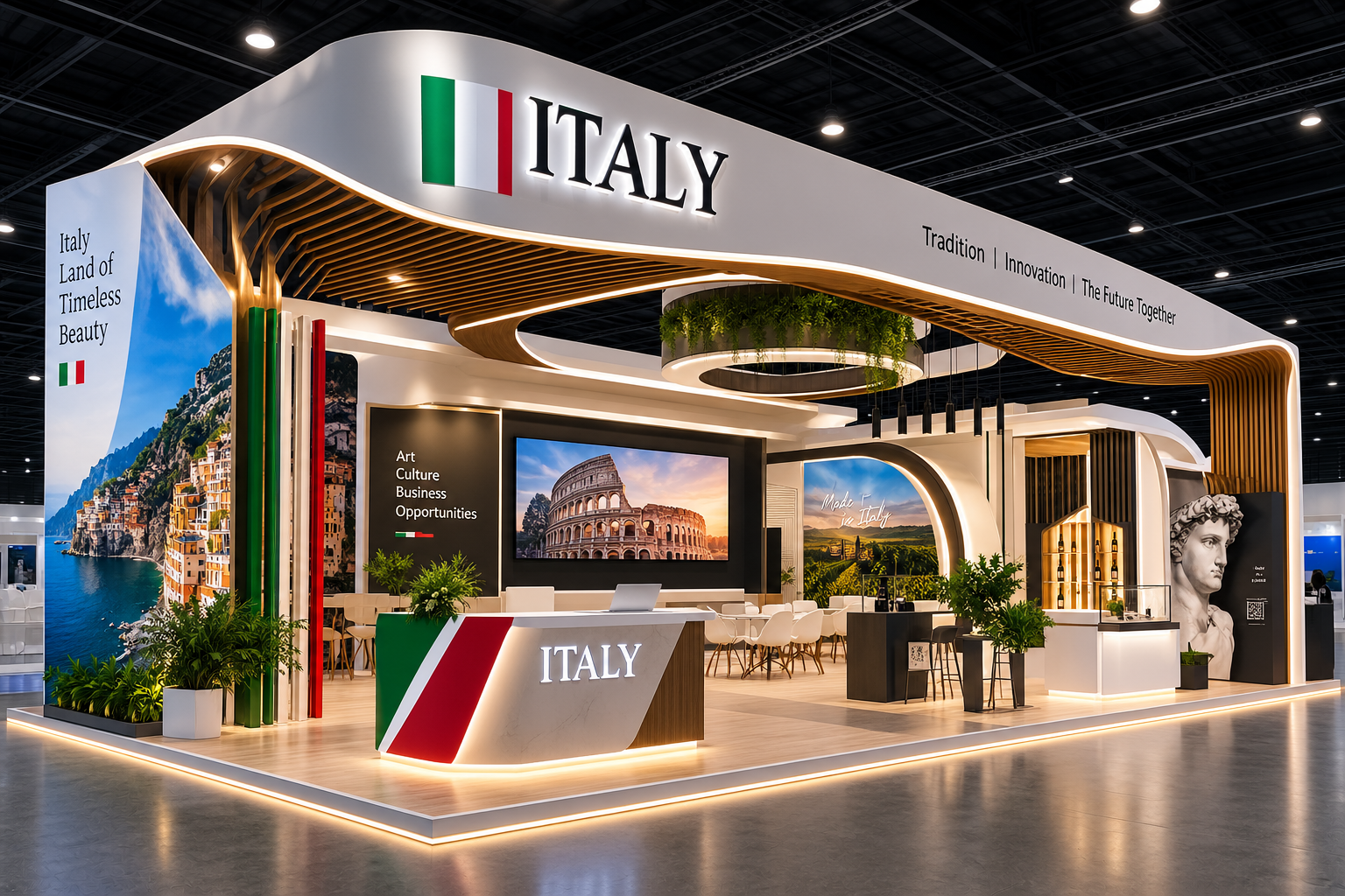 Country Pavilion Stands